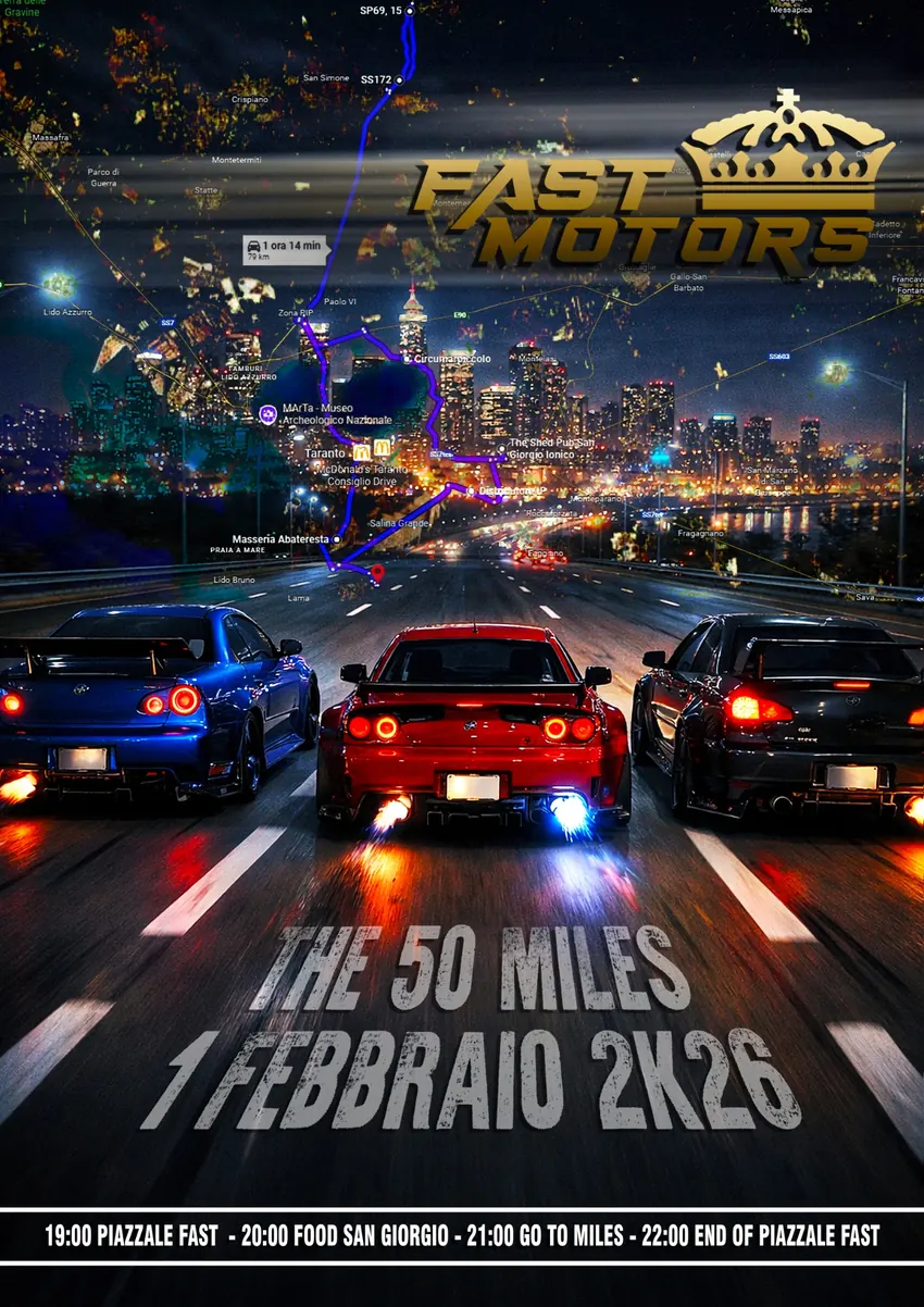 The 50 Miles — 1 febbraio 2026