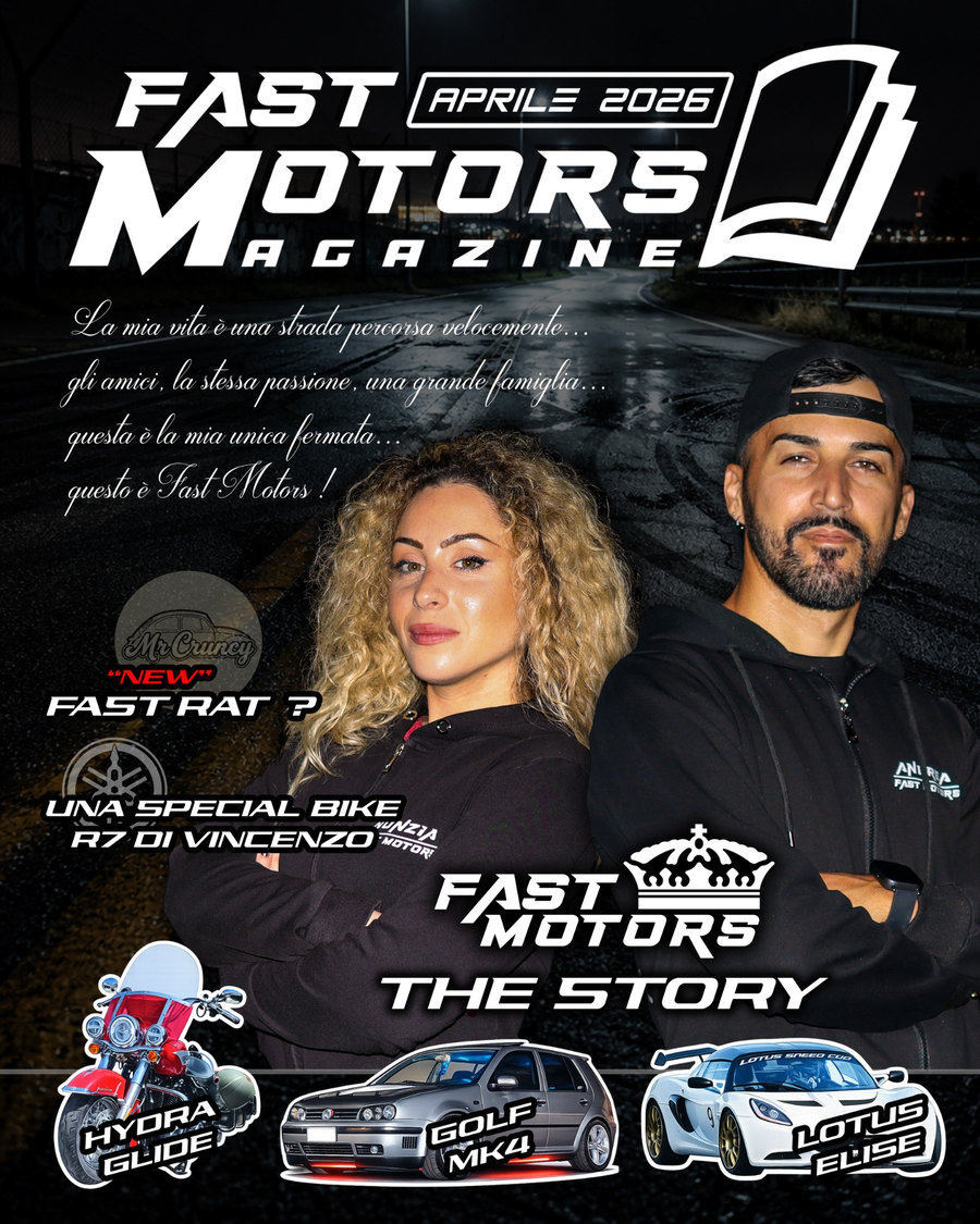 Copertina Fast Motors Magazine Aprile 2026