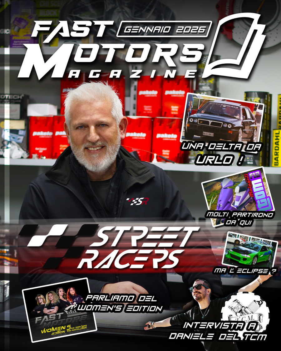 Copertina Fast Motors Magazine Gennaio 2026